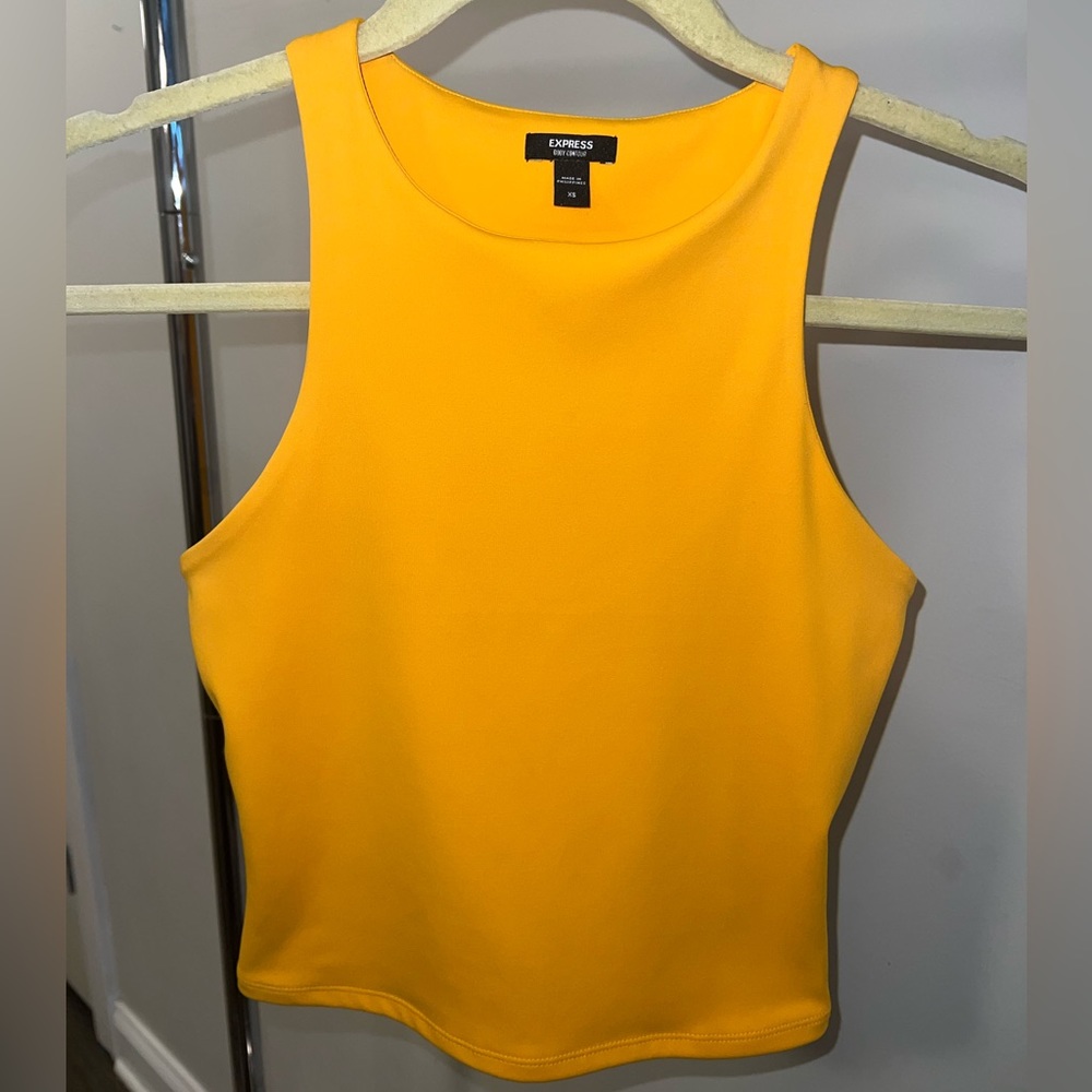 Orange tank top